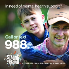 In need of mental health support? Call or text 988.
