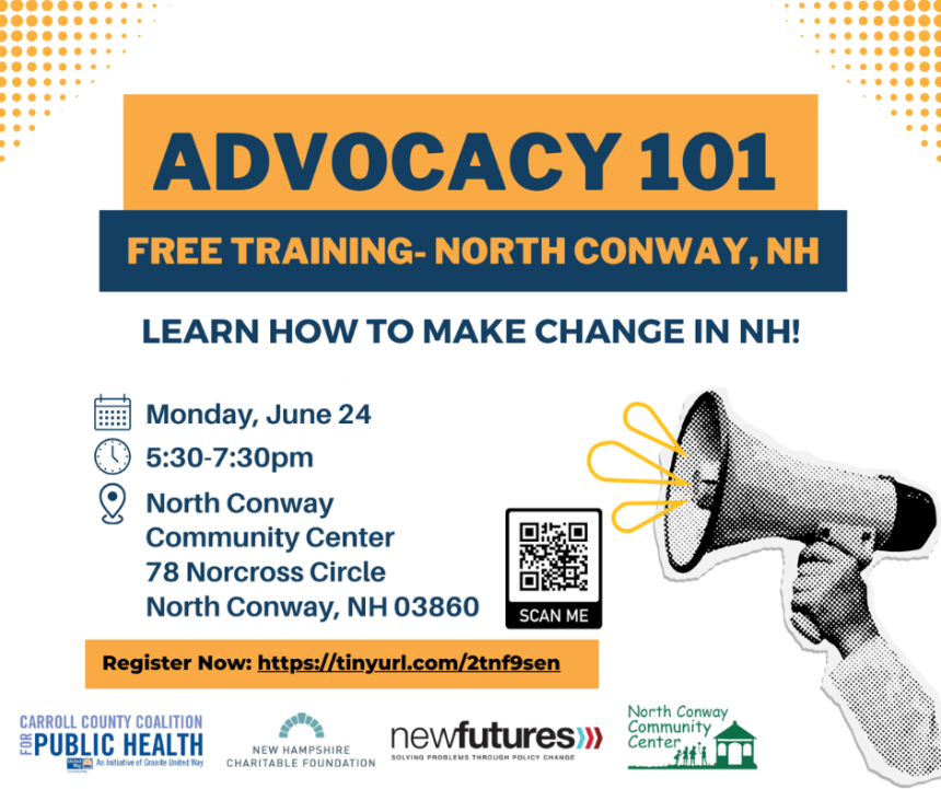 FREE Advocacy 101 Training in Wolfeboro