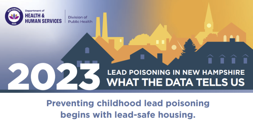 Thumbnail for NH DHHS: 2023 Lead Exposure Data Brief