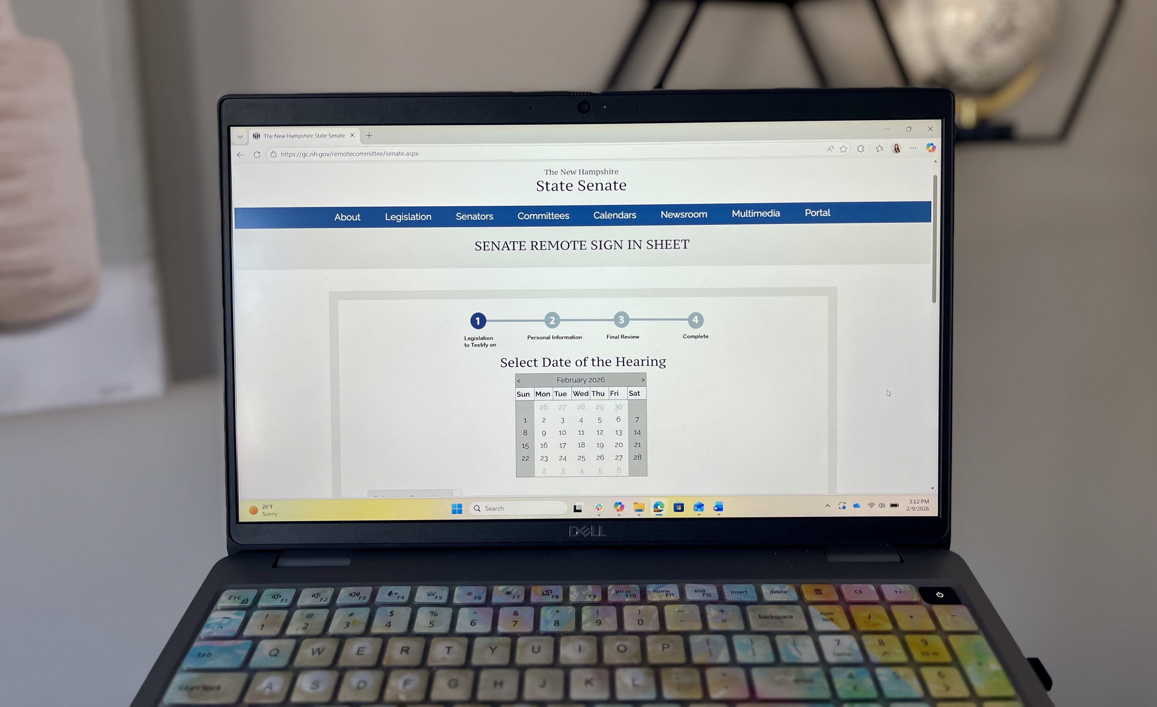 How to Sign In Remotely to a Public Hearing