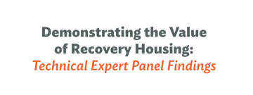 National Council for Mental Wellbeing: Demonstrating the Value of Recovery Housing