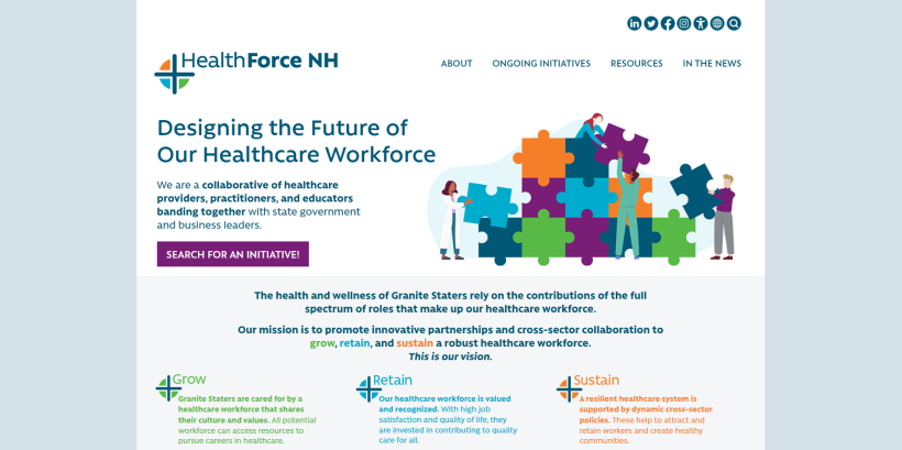 Thumbnail for Partner Organization: HealthForce NH