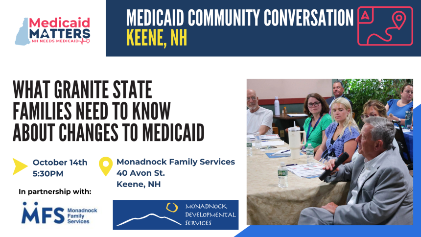 Medicaid Community Conversation in Keene