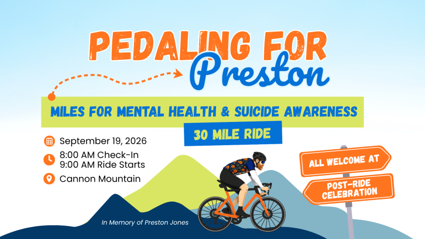 Pedaling for Preston