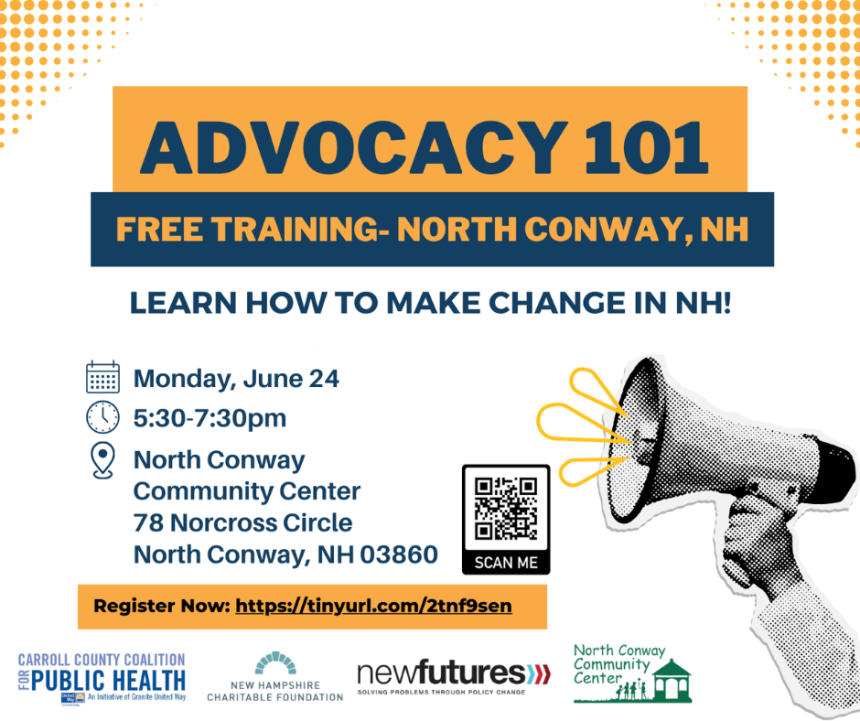 FREE Advocacy 101 Training in North Conway