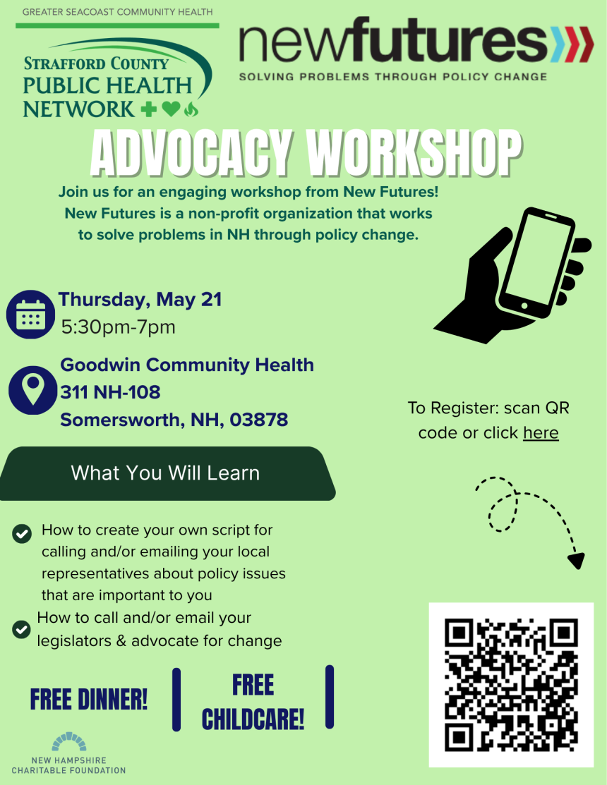 Strafford County Public Health Network Advocacy Workshop